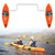 Kayak Stabilizer System Set with Arms Rod Standing Float for Outdoor Fishing Canoe Kayaks Boat Accessory Float Stabilizer