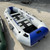 Solar Marine 270cm Inflatable Fishing Boats 4 Person PVC Rowing Kayaks Folding Portable Canoe Dinghy Craft Water Sports