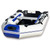 MC230-1 Solar Marine 3 Person Inflatable Assault Boat 230cm Speed Yacht Dinghy Kayak Canoe Hovercraft Sailboat Surfing Sailing