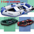 3 Person 2.3M PVC Inflatable Rowing Boat Fishing Kayak Canoe Drifting Raft Dinghy Hovercraft Sailboat