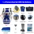 1.75-3.3m PVC Inflatable Kayak Fishing Boat with Slats Bottom for 1~6 Persons Canoeing Outdoor Water Sports Vacation Accessory