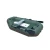 -Single 1.75M Inflatable Fishing Boat Rowing Kayak PVC Air Floor Canoe for Outdoor Water Sports