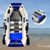 B175-1 PVC Inflatable Rowing Boats, Fishing Kayaking Canoe, Dinghy Hovercraft, Wooden Floor, 1 Person, 175cm