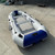 Solar Marine 4 Person 8.8ft Fishing Kayak Inflatable Rubber Boats 3 Layer PVC Watercraft Rowing Canoe Loading Capacity 200lbs