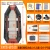 New 1.75~3.6m Inflatable Fishing Boat PVC 0.7mm Thickened Kayak Canoe Boat Sea Drifting Boat Rubber  2~6 People Drifting Boats