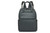Large Capacity Genuine Leather Business & Travel Backpack with 13" Laptop Compartment England Style Unisex Design Zipper Closure