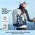 2025 Hot New Double Backpack Men's Women's Outdoor Hiking Travel Lightweight 36-55L Oxford Cloth Waterproof Air Cushion Strap