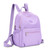 Nylon Fabric Multi Compartment Practical Women's Backpack for Outdoor Commuting, Versatile Zipper Closure,  Single Shoulder Bag