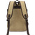 Durable Vintage Custom logo Canvas Laptop Backpack Bag Men Women Rucksack Bookbags School Backpack
