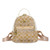Women's Luxury Retro Casual PU Zipper Portable Polyester Lining High-end Fashion Travel College Style Backpack.661