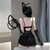 Rainy Night charming sexy lingerie sling corset pajamas hot steel ring gathered lace temptation nightdress suit uniform