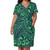 Plus Size Dress Skirts Polynesian Women Island Casual Party Dresses Samoan Design Tribal Dress Hot Sale Polyester Cotton Summer