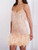 Summer Fashion Elegant Tassel Sequin Dress Women's Sexy Slim Sleeveless V-neck High Waist Suspender Feather Stitching Dresses