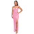 Womens Split halter Dresses formal occasions Criss-Cross Sequin Elegant Party Dresses woman Cocktail Prom Evening Dresses HX56