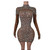 Women Sexy Black Rhinestones Mini Dresses Evening Birthday Party Celebrate Prom Gown Crystals Short Dress Singer Dress Cuixing