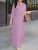 2025 ZANZEA Autumn Dress Plus Size Women Long Shirt Dress Vintage Lapel Neck 3/4 Sleeve Holiday Work Sundress Robe Femme Kaftan