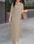 2025 ZANZEA Autumn Dress Plus Size Women Long Shirt Dress Vintage Lapel Neck 3/4 Sleeve Holiday Work Sundress Robe Femme Kaftan