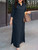 2025 ZANZEA Autumn Dress Plus Size Women Long Shirt Dress Vintage Lapel Neck 3/4 Sleeve Holiday Work Sundress Robe Femme Kaftan