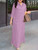 2025 ZANZEA Autumn Dress Plus Size Women Long Shirt Dress Vintage Lapel Neck 3/4 Sleeve Holiday Work Sundress Robe Femme Kaftan