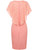 Womens Cape Ruffle Summer V Neck Polka Dot Ruffles Cocktail Knee Length Evening Party Chiffon Pencil Bodycon Sheath Dress