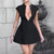 Temperament Solid Color Sleeveless Dress Female Fashion Sexy V-Neck Slim A-Line Skirt Spring And Summer New Women'S Clothing