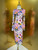 Women’s 100% Silk Floral Print Midi Dress | 2026 Runway Luxury Designer Inspired Long Sleeve Pink Evening Party Gown Spring