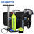 1L Scuba Diving Tank Professional Diving Equipment Underwater Breathing Scuba Tank Oxygen Cylinder 15-25 Minutes QDWETS