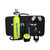 1L Scuba Diving Tank Professional Diving Equipment Underwater Breathing Scuba Tank Oxygen Cylinder 15-25 Minutes QDWETS