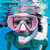 COPOZZ Underwater Scuba Diving Mask and Snorkel Anti-Fog Goggles Glasses Diving Swimming Easy Breath Tube Set for Kids Children