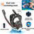 XIAOTREE Dual-Tube Silicone Full-Face Dry Snorkel Mask Adult Swimming Diving Mask Underwater Breathing Mask