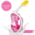 Full Face Diving Mask Underwater Snorkeling Anti Fog Swimming Mask Set Scuba Diving Respirator Masks Safe Breath for Kids Adults