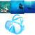 E56D Diving Mask Silicone Anti-Fog Snorkeling Goggles Underwater Mask