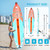 Durable Heavy Duty PVC Drop Stitch Inflatable Paddle Board with Non Slip EVA Deck for Ocean River and Lake Water Sports
