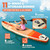 Inflatable Stand Up Paddle Board for adults and youth PVC material blue anti-slip EVA deck and wide stance for stability