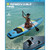 AIBOAT Blue SUP Waterproof Inflatable Paddle Board 11'6''x35''x6'' Adult Standing Style Aquatic Fishing With Accessories SUB