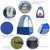 Portable Outdoor Fishing Tent UV-protection Tent Pop Up Single Tent Automatic Instant Tent Rain Shading Tent Windows