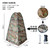 Instant Open Outdoor Privacy Tent, Portable Shower Changing Toilet Tent for Camping Fishing Sun Shade