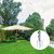 Camping tent frame with ground pegs - a sturdy frame suitable for patio, garden, beach and outdoor use.