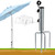 Camping tent frame with ground pegs - a sturdy frame suitable for patio, garden, beach and outdoor use.