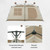 Outdoor Camping Two Bedroom Family Tent, Camping Outdoor Waterproof Large Automatic Tent, Big Tent Outdoor Camping/