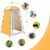 Outdoor Fishing Shade Tent Outdoor Portable Changing Room Waterproof UV Protection Tear-resistant Tent For Camping Travel