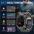 LIGE BWZ85Max 3 Straps GPS Track Smart Watch for Men NFC Gesture Control Fitness Tracker Voice Assistant Answer Call SmartWatch