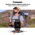 2026 H08 2.01-Inch Smart Watch Flashlight 3 ATM Heart Rate Blood Oxygen Monitor Sleep Tracker Unisex Outdoor Sports IP67 AMOLED