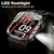 G45 Unisex Smart Watch Outdoor 420mAh 3 ATM Waterproof Sleep Tracker AMOLED Display 11-30 Days Battery Life BT Call Compass