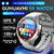 Luxury Metal Smart Watch For Men AMOLED Screen Bluetooth Call GPS Tracking Sports Heart Rate Monitor Smart watch For Android iOS