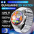 Luxury Metal Smart Watch For Men AMOLED Screen Bluetooth Call GPS Tracking Sports Heart Rate Monitor Smart watch For Android iOS