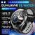 Luxury Metal Smart Watch For Men AMOLED Screen Bluetooth Call GPS Tracking Sports Heart Rate Monitor Smart watch For Android iOS
