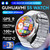 Luxury Metal Smart Watch For Men AMOLED Screen Bluetooth Call GPS Tracking Sports Heart Rate Monitor Smart watch For Android iOS