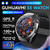 Luxury Metal Smart Watch For Men AMOLED Screen Bluetooth Call GPS Tracking Sports Heart Rate Monitor Smart watch For Android iOS