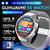Luxury Metal Smart Watch For Men AMOLED Screen Bluetooth Call GPS Tracking Sports Heart Rate Monitor Smart watch For Android iOS